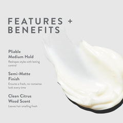 MITCH Clean Cut crema, brillo natural para un look limpio.