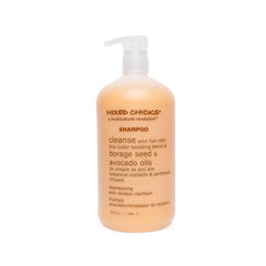 Mixed Chicks champú aclarante suave, botella 33oz, para limpieza profunda y brillo.