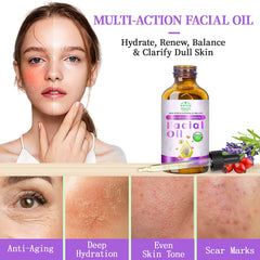 MMPANG Aceite Facial Orgánico: textura ligera, absorción rápida para piel fresca.