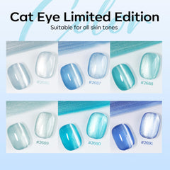 Modelones varilla magnética doble cabeza para diseñar ojo-gato.