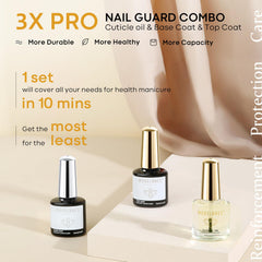 Modelones kit uñas con capa-brillo para acabado duradero.