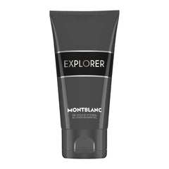 Montblanc Explorer gel de ducha: botella frontal, aroma fresco para empezar el día.