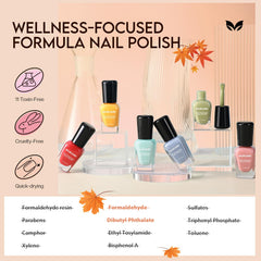 Esmalte Morovan con brocha fácil para cobertura uniforme.