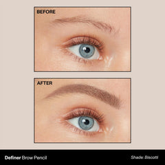 MORPHE Definer cepillo-spoolie para mezclar y suavizar el aspecto de las cejas.