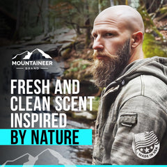 Mountaineer Brand exfoliante natural para cara y cuero cabelludo, efecto limpiador.