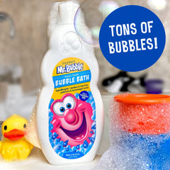 Mr. Bubble Bath Extra Gentle, espuma cremosa que cuida la piel.