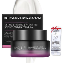 MRLILEI beauty aplicación crema: textura suave para absorción rápida.