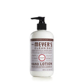 Loción de manos MRS. MEYER'S Clean Day, textura suave y no grasa