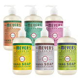 Conjunto Mrs. Meyer's de jabones para manos, seis fragancias, aroma suave y refrescante.