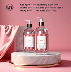 Muse Apothecary Hand Ritual espuma lujosa que limpia y suaviza la piel de las manos