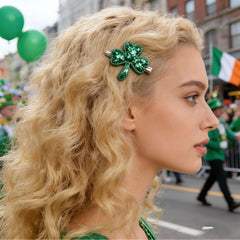 muumoo diseño trébol tres hojas icónico para looks irlandeses