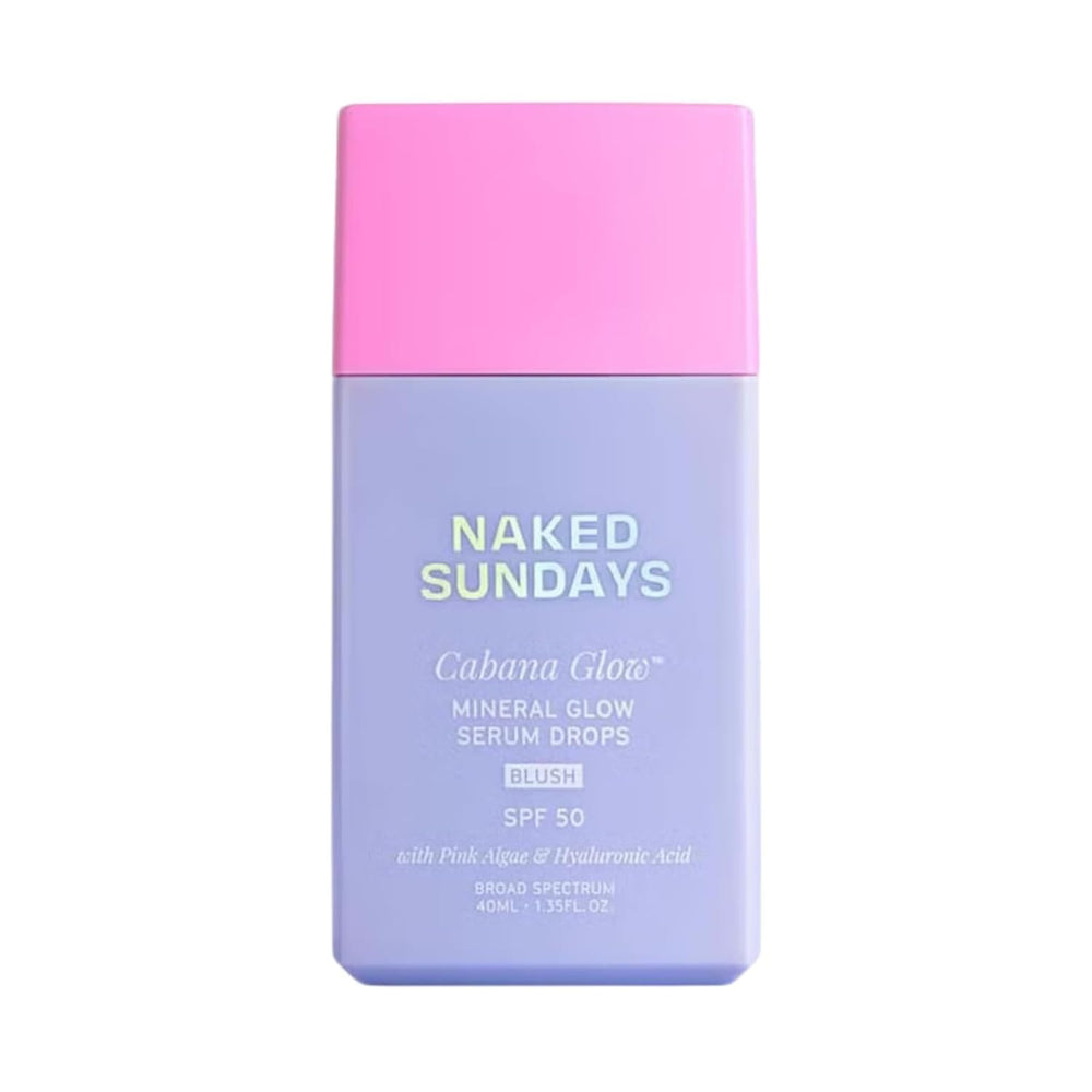 Naked Sundays CabanaGlow; textura cremosa con acabado luminoso.