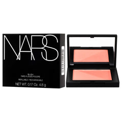 NARS Blush Deep Throat, envase compacto para retoques en cualquier momento