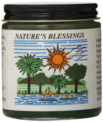 Nature's Blessings Pomada para cabello: botella de cuatro onzas para peinado definido y brillo.