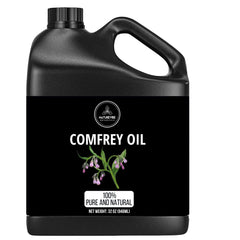 Naturevibe Botanicals Aceite de Comfrey, frasco recerrable para uso diario.