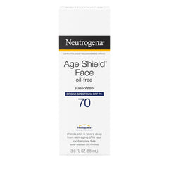 Neutrogena Age Shield: textura ligera sin aceite para poros