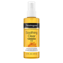 Neutrogena bruma con curcuma para rostro, hidratación suave y ligera.