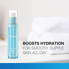 Aplicación en la mano con Neutrogena Hydro Boost, se funde sin grasa.