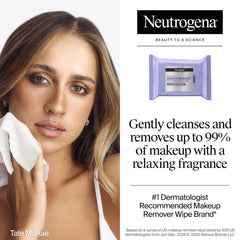 Neutrogena toallitas desmaquillantes aplicación suave para ojos sensibles
