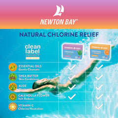 Newton Bay Jabón Nadadores, ingredientes naturales para piel sensible y uso diario.