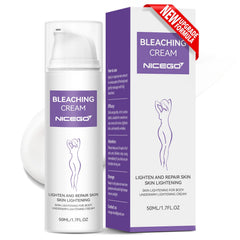 Caja de NiceGo Skin Bleaching Cream, inicio de rutina de cuidado de manchas