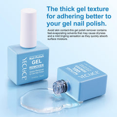 Espera de 3-5 minutos con removedor gel NIFEISHI para levantamiento fácil.
