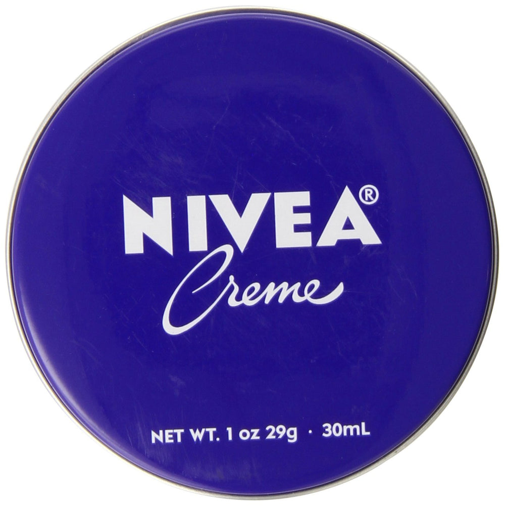 NIVEA crema piel 30 ml en lata cierre, hidratación profunda para piel seca