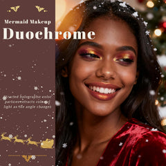 Noerrors Duocromo Burdeos Oro Brillo textura cremosa facilita aplicación suave.