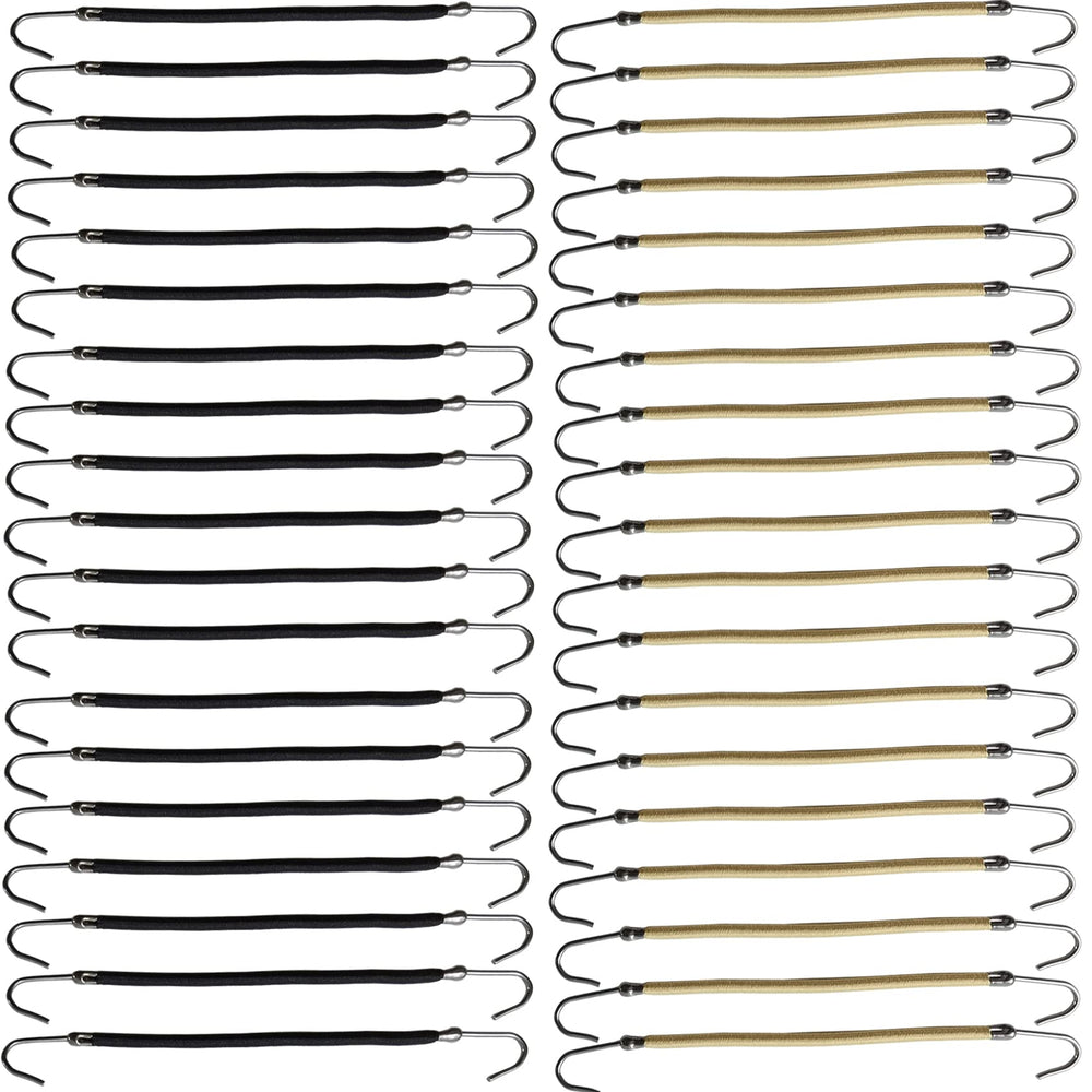NSBELL gancho coleta elastico negro, ideal para coletas duraderas en cabello grueso