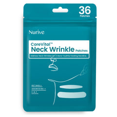 Parches NURIVE para arrugas avanzadas, uso nocturno para rostro más fresco.