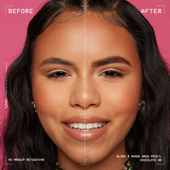 nyx blade-shade ceja acabado natural con relleno suave