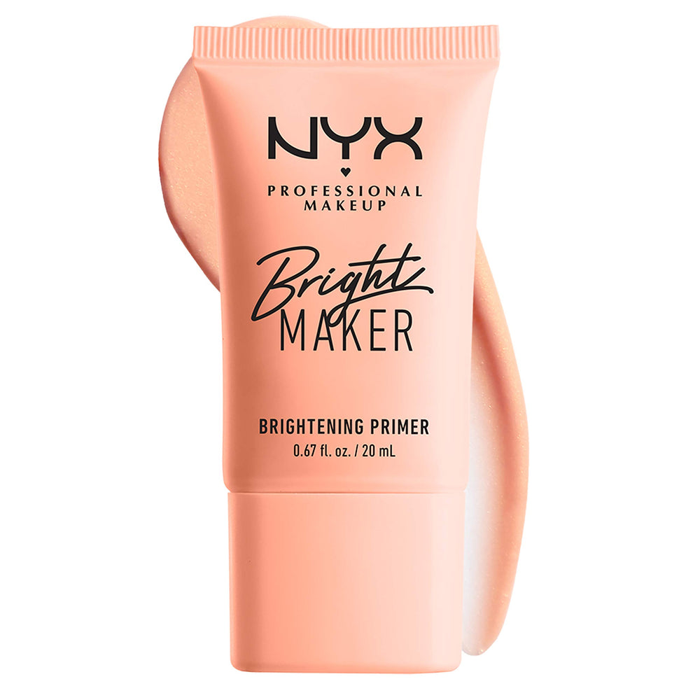 NYX Professional Makeup iluminador-primer para aplicación rápida y lienzo suave.