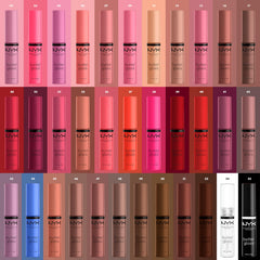 NYX Butter Gloss Cranberry Pie sin pegar, mantiene labios hidratados durante horas