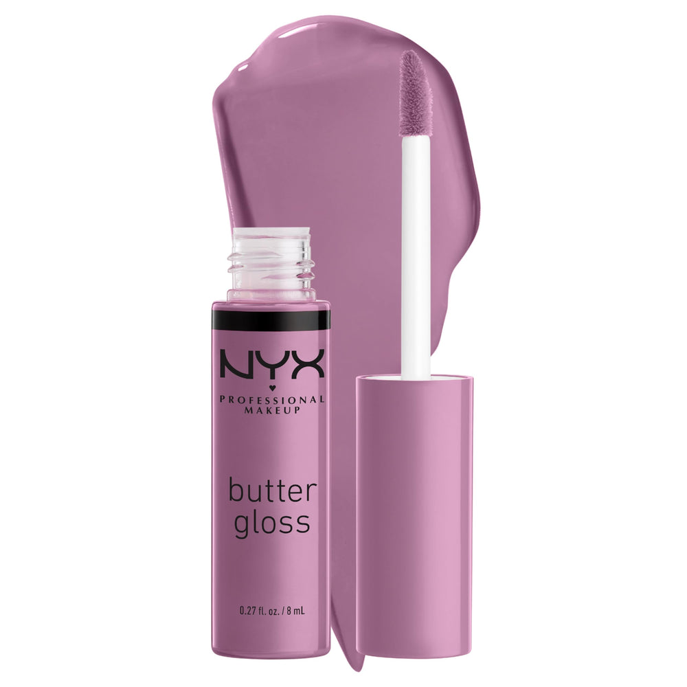 NYX PROFESSIONAL MAKEUP Butter Gloss Marshmallow: aplicación cremosa con brillo suave en los labios