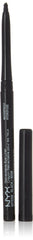 Delineador retráctil NYX impermeable en negro para definición de ojos duradera.