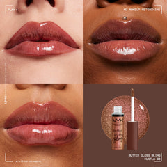NYX Butter Gloss Bling brillo suave y no pegajoso para uso diario