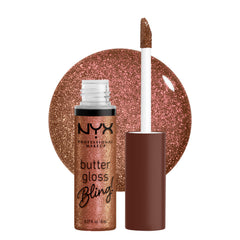 NYX Butter Gloss Bling destellos brillantes para un acabado radiante