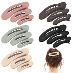 Los clips planos obeoby en el pack de 15 piezas permiten peinados rápidos y firmes.