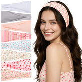 obeoby diadema rosa con nudo frontal para un look cómodo