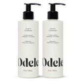 Acondicionador sin enjuague de Odele en botella para cabello suave y manejable.