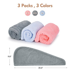 Turbante universal OEAGO para todo tipo de pelo, uso cómodo diario.