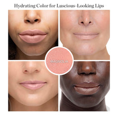 Ogee Magnolia aceite labial tono rosa claro hidrata ligeramente