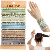 OHCISP lazo cabello boho con cuentas para un ajuste suave y duradero.