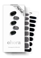 Ohora N Party Night destello brillante en uñas para acabado elegante.