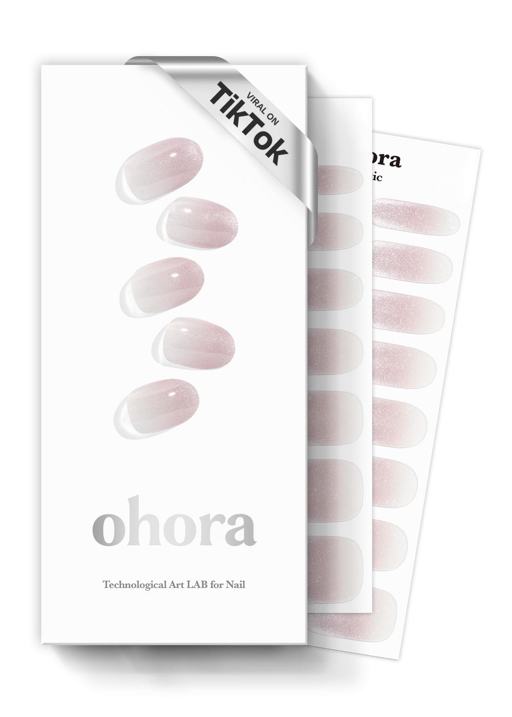 ohora tiras gel semicurado con brillo máximo para un acabado pulido.