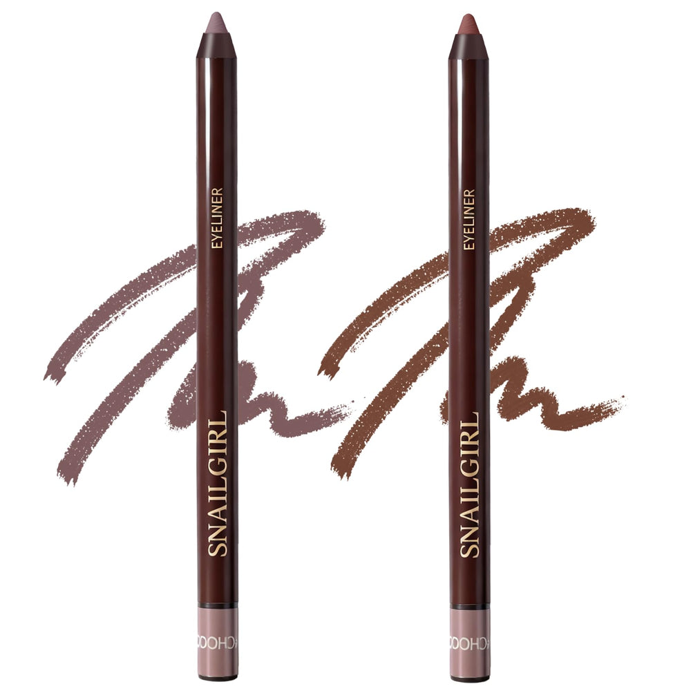 Okerker delineador gel ciruela chocolate, color intenso para mirada definida