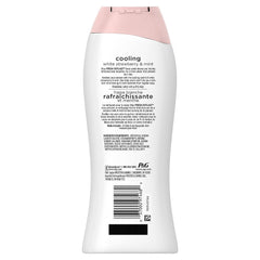 Olay Fresh Outlast, espuma de ducha cremosa con fragancia fresa y menta.