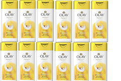 Olay Jabon Cuerpo con manteca de karité, textura cremosa para piel suave.