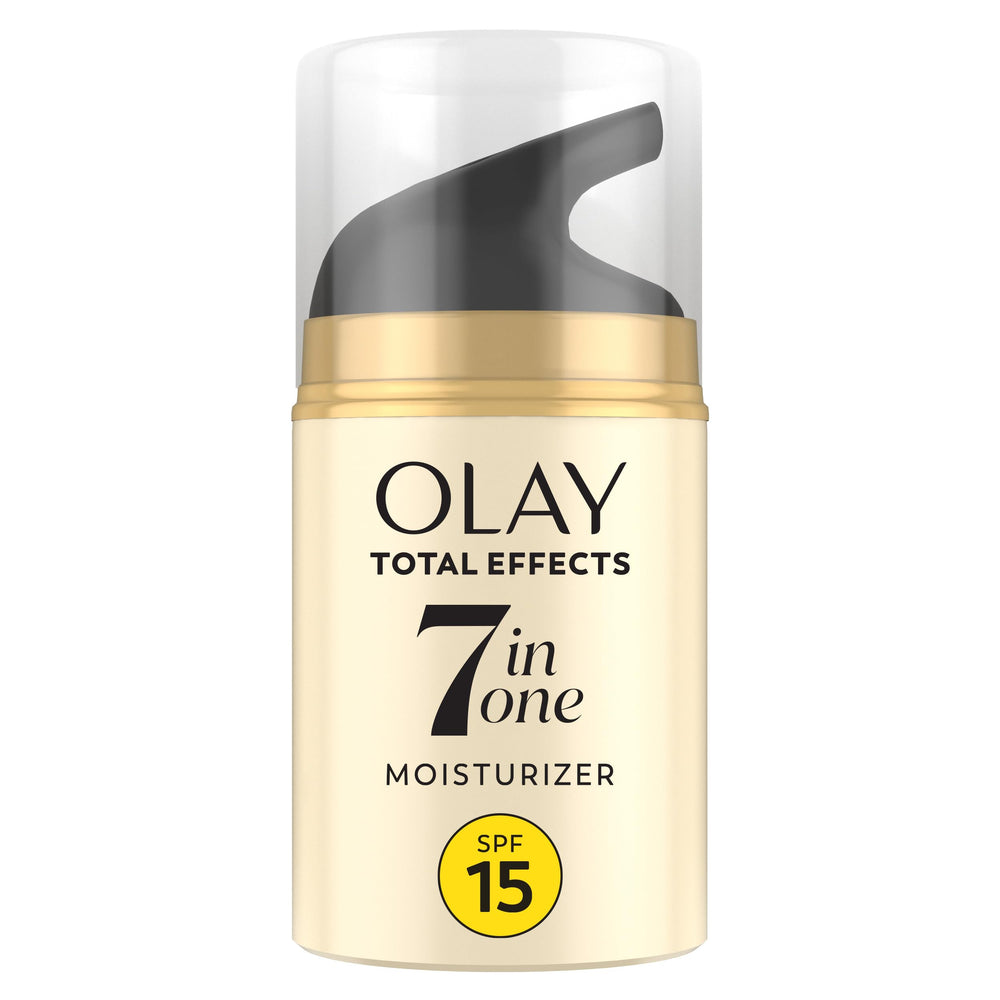 OLAY Total Effects 7-en-1 crema dia con SPF 15 para hidratación diaria sin fragancia
