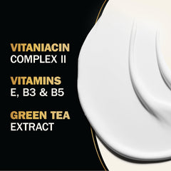 Olay Total Effects aporta nutrición con vitaminas y antioxidantes para piel nutrida.